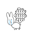 無職のうさぎたんスタンプ（個別スタンプ：11）