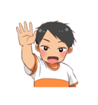 らぶこみゅ♪(カップルで楽しく会話♪)（個別スタンプ：6）