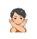 らぶこみゅ♪(カップルで楽しく会話♪)（個別スタンプ：16）