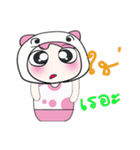 Hello my name is Saki..^_^（個別スタンプ：10）