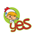 Happiness Chicken（個別スタンプ：4）