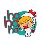 Happiness Chicken（個別スタンプ：7）