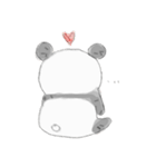 Little Panda Pangpang（個別スタンプ：34）