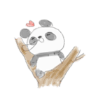 Little Panda Pangpang（個別スタンプ：36）