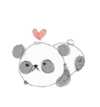 Little Panda Pangpang（個別スタンプ：37）