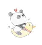 Little Panda Pangpang（個別スタンプ：38）