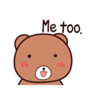 Bear 3 (English)（個別スタンプ：23）