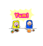 ビックリコンビ！（個別スタンプ：13）