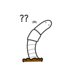 Emotionless Worm（個別スタンプ：33）