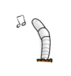 Emotionless Worm（個別スタンプ：35）
