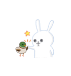 うさぎクンとカモさん（個別スタンプ：12）