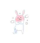 うさぎクンとカモさん（個別スタンプ：13）