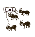 An ant stickers（個別スタンプ：2）