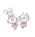 Pompon rabbit（個別スタンプ：32）