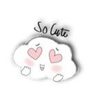 Very cute cloud（個別スタンプ：3）