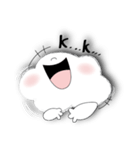 Very cute cloud（個別スタンプ：25）