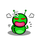 Mr.Green worm（個別スタンプ：16）