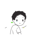 Emotion of boy（個別スタンプ：17）