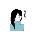 女子と男子（個別スタンプ：3）