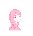 女子と男子（個別スタンプ：14）