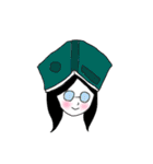 女子と男子（個別スタンプ：30）