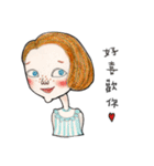 Lovely woman (Ms. Song)（個別スタンプ：1）