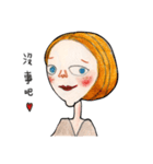 Lovely woman (Ms. Song)（個別スタンプ：23）