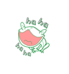 Froggy's happy holiday(English)（個別スタンプ：21）