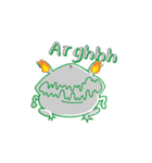 Froggy's happy holiday(English)（個別スタンプ：29）