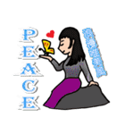 Most beautiful lady Melinda's Day（個別スタンプ：16）