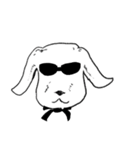 gangsta dogs with sunglasses（個別スタンプ：1）