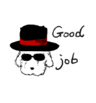 gangsta dogs with sunglasses（個別スタンプ：3）