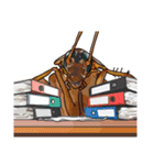 Amazing Cockroach (J)（個別スタンプ：37）