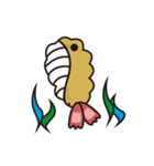 Fried whale（個別スタンプ：6）