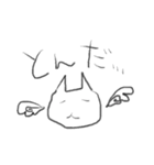 てきとうにかいたねこ（個別スタンプ：19）