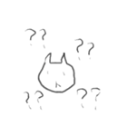 てきとうにかいたねこ（個別スタンプ：24）