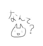 てきとうにかいたねこ（個別スタンプ：38）
