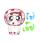 Hello my name is Haka..^_^（個別スタンプ：7）