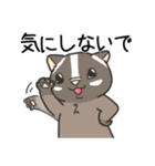 むじなフレンズ（個別スタンプ：3）