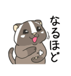 むじなフレンズ（個別スタンプ：5）