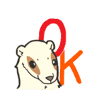 むじなフレンズ（個別スタンプ：17）
