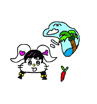 The lovely white rabbit（個別スタンプ：14）