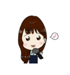 Girls with the Panda（個別スタンプ：9）