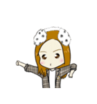 Girls with the Panda（個別スタンプ：16）