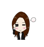 Girls with the Panda（個別スタンプ：22）