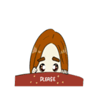 Girls with the Panda（個別スタンプ：24）