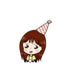 Girls with the Panda（個別スタンプ：25）