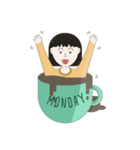 A Week's Worth of Emotion（個別スタンプ：6）