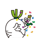 Brother Radish ＆ Clever Peter（個別スタンプ：37）