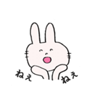 うさたん。 生きてる、それだけで十分。（個別スタンプ：17）